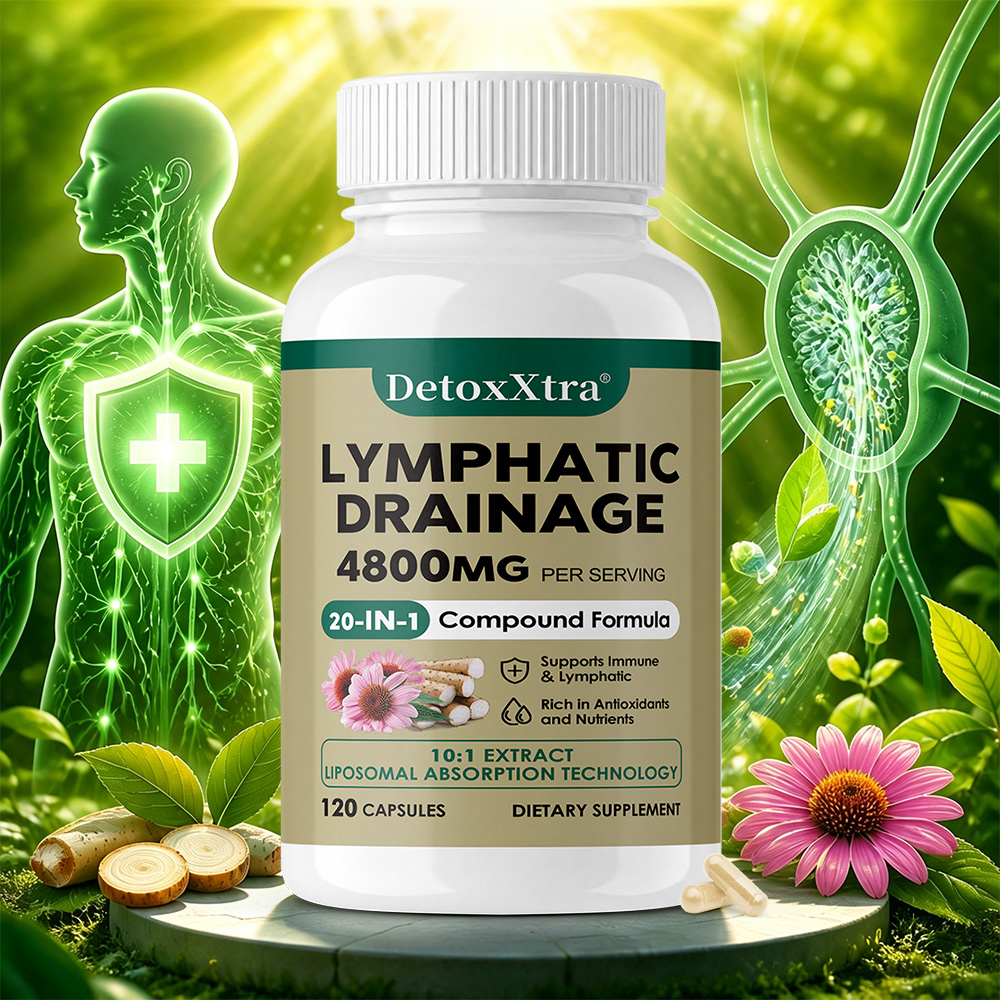 Health Wellness Energy - Suplemento para la Limpieza Linfática -