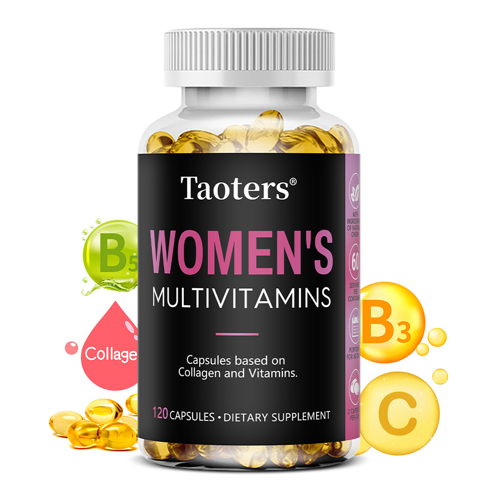 Health Wellness Energy - Cápsulas Multivitamínicas para Mujeres - Multivitamínico