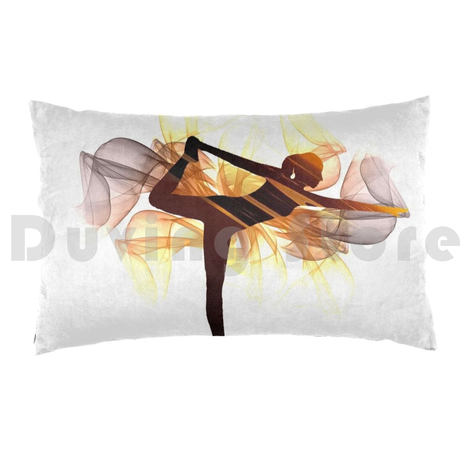 Funda de almohada con poses de - Health Wellness Yoga reseña y precio