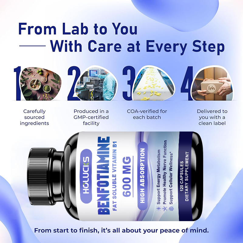 Cápsulas de Benfotiamina, con  - Health Wellness Energy reseña y precio