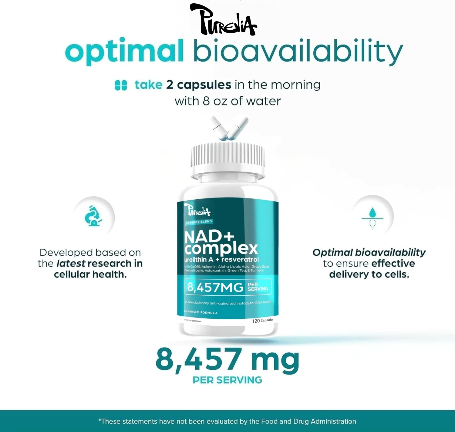 Suplemento NAD Plus: Energía N - Health Wellness Energy reseña y precio