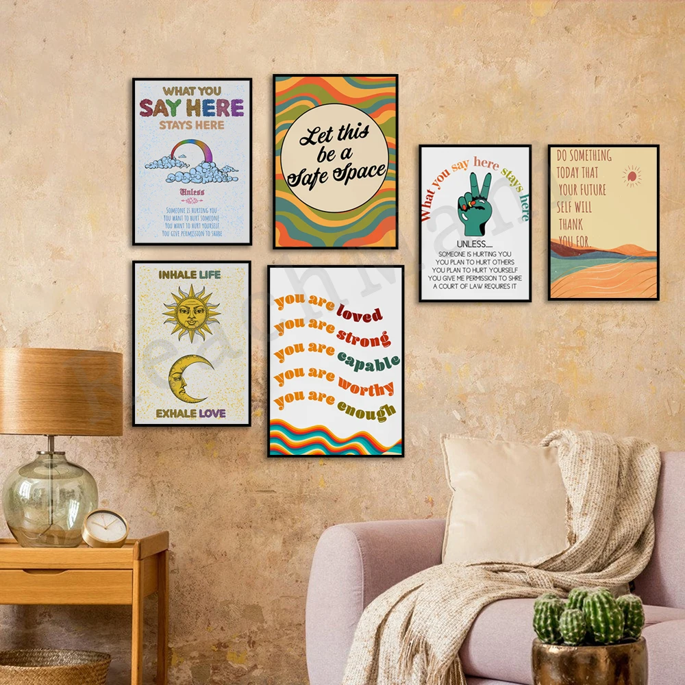 Pósteres y Láminas de Terapia  - Health Wellness Poster reseña y precio