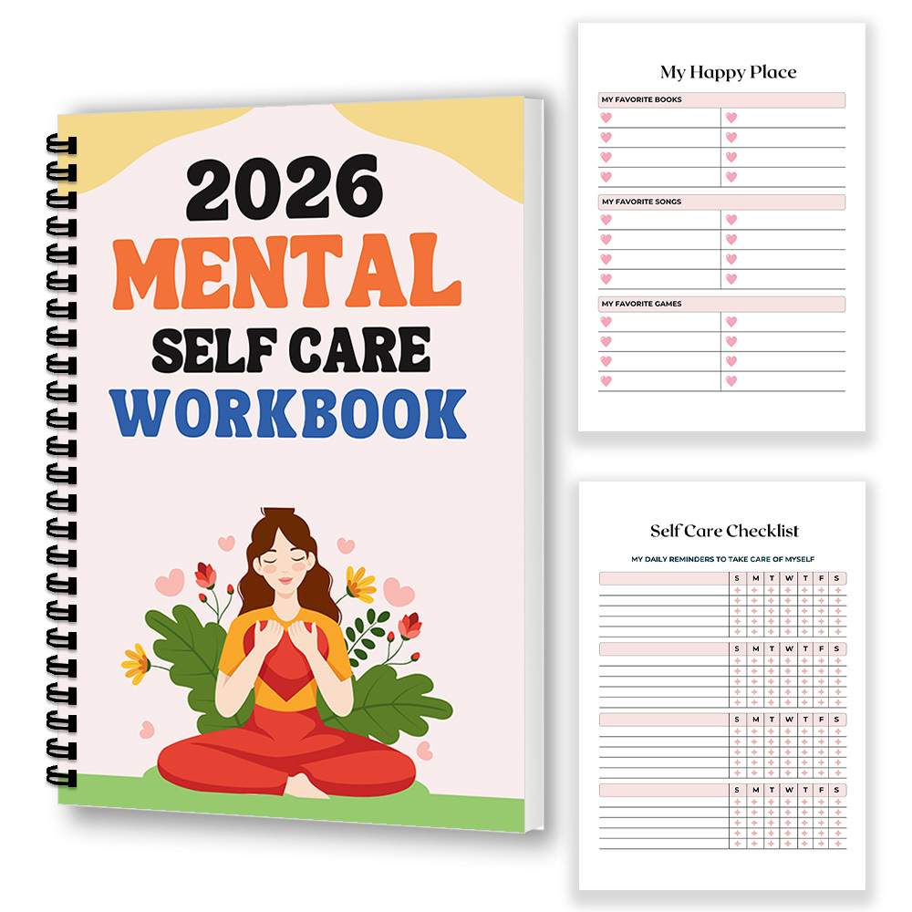 1PC 2026 Mindful Mental Self-C - Health Wellness Yoga reseña y precio